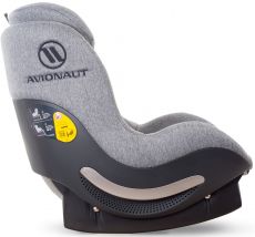 Автокрісло Avionaut AeroFIX Grey Melange для дітей зростом 67-105 см (0-18кг)